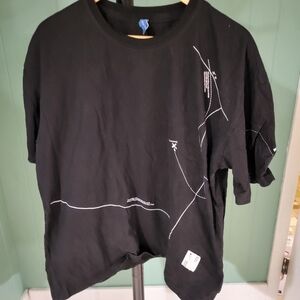 Source Unknown Black Graphic Tee